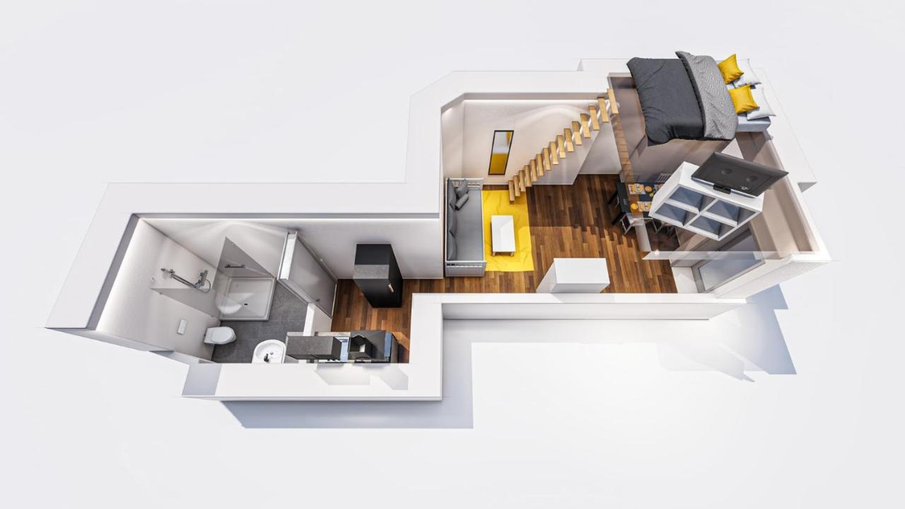 Spacious Loft Style Apartment In Berlin Willmersdorf Exteriör bild